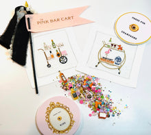 Load image into Gallery viewer, The Pink Bar Cart Cocktail Party Confetti Glitter