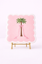 Load image into Gallery viewer, Big Pink Bow Palm Tree Display
