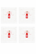 Load image into Gallery viewer, Big Bow Heart Champagne Bottles
