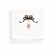 Load image into Gallery viewer, Black Bow Champagne - Monogrammed
