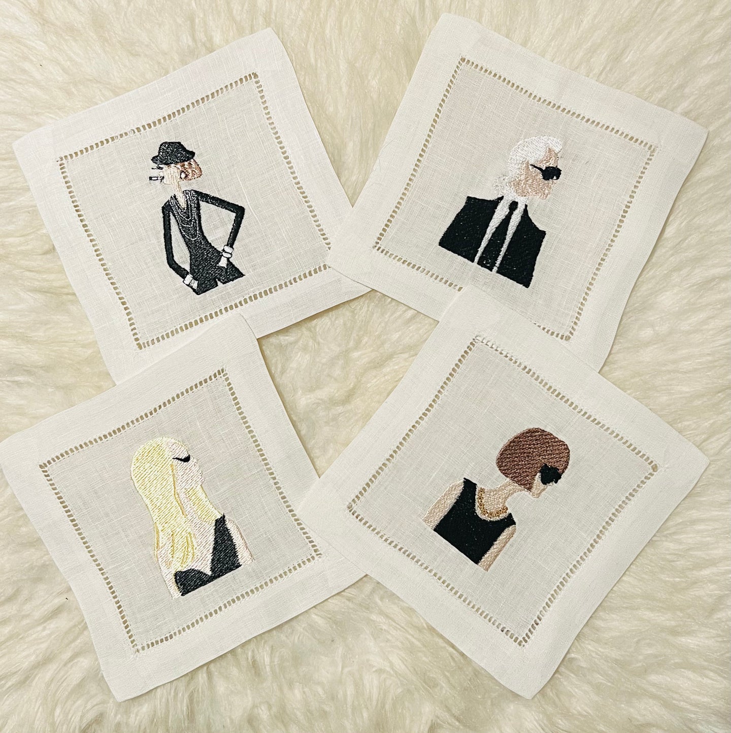 Fashion Icons Cocktail Napkins