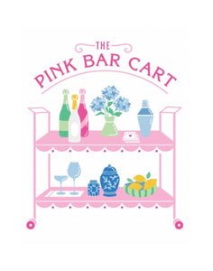 The Pink Bar Cart