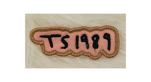 Taylor Swift 1989 Iron On Patch